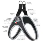 Tre Ponti Genesis Step In Harness for Dogs and Cats, Pink - Image 3