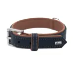 Hunter Canadian Elk Leather Dog Collar, Black - Image 3
