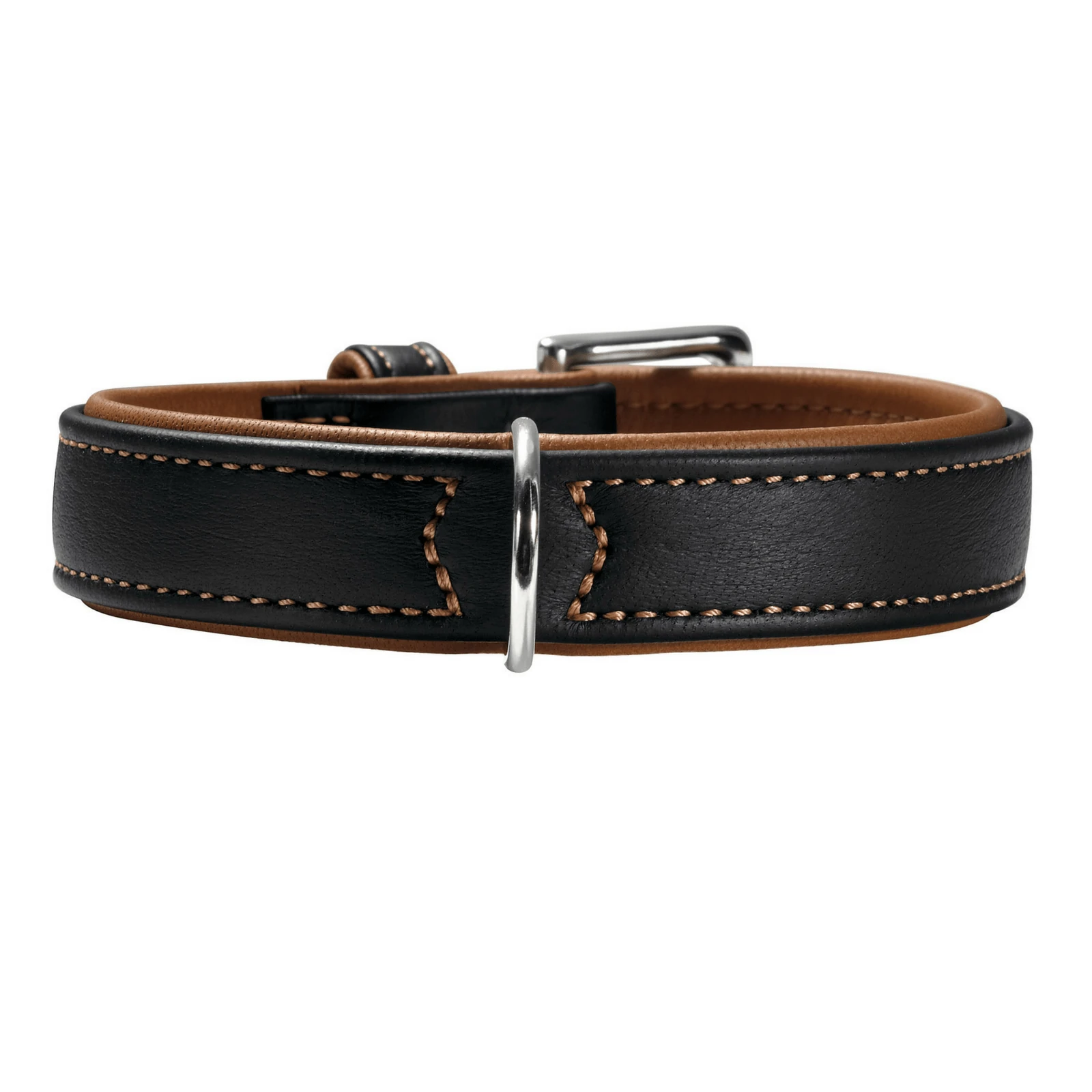 leather cat collars elk black hunter durability