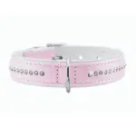 Hunter Modern Art Luxus Dog Collar, Pale Pink - Image 4
