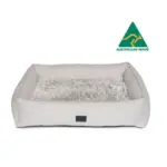 Orthopedic Dog Lounger Bed, Aspen Faux Fur - Image 10