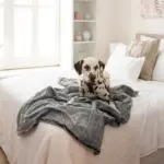 Calming Pet Blanket Water Resistant, Artic Faux Fur - Image 9